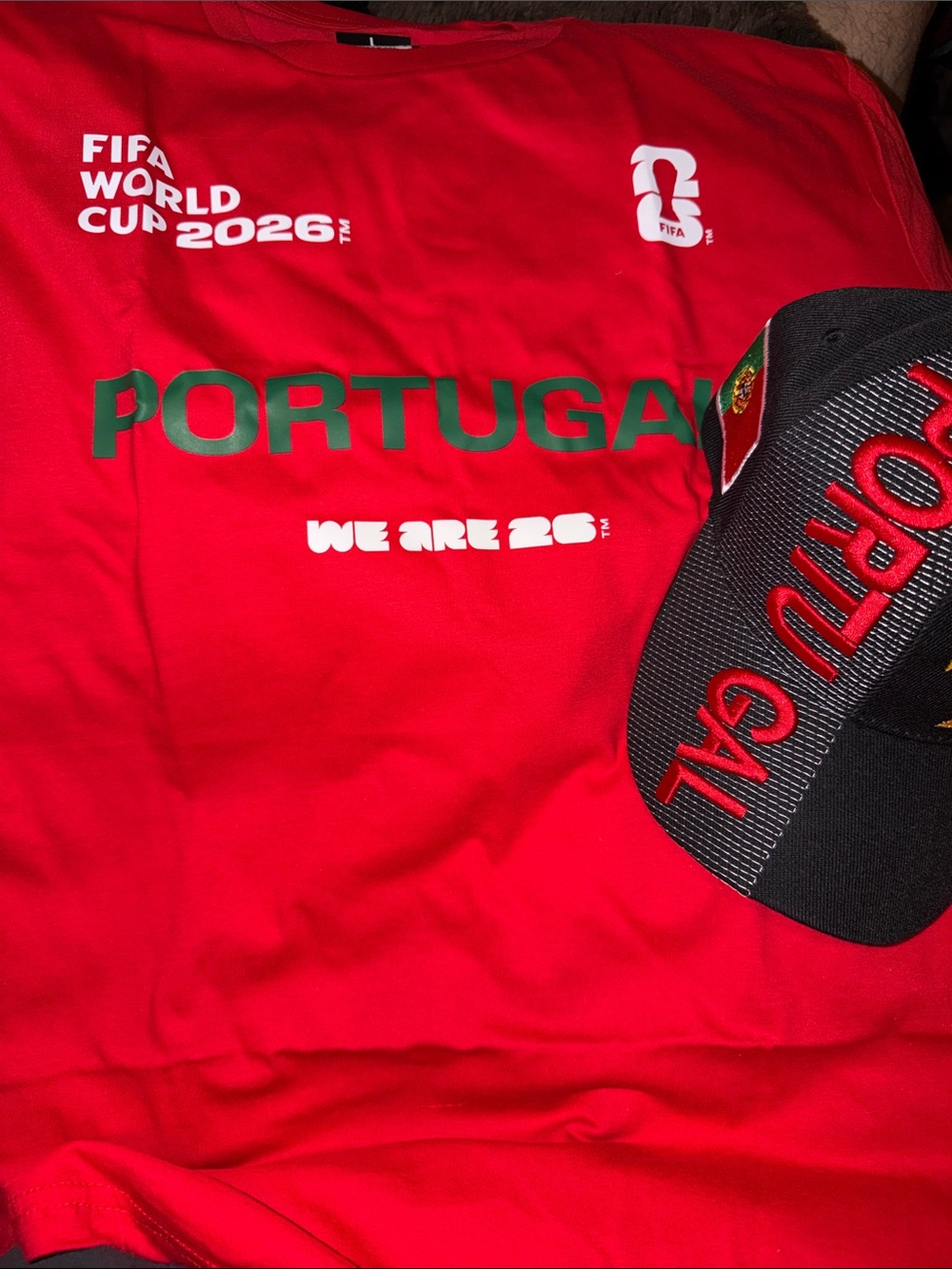 FIFA World Cup Portugal Shirt – Official "We Are 26" Team Portugal T-Shirt & cap